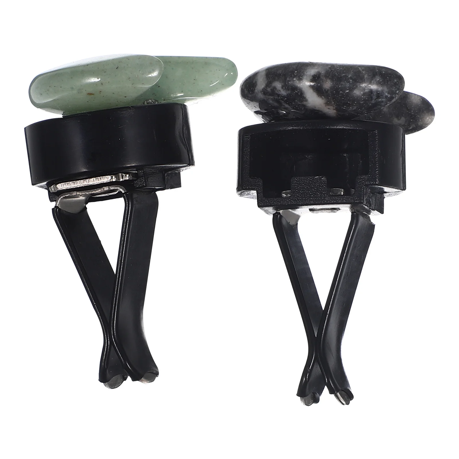 

2Pcs Moon Shaped Car Air Freshener Clips Durable Vent Accessories Stylish Interior Decor Car Vent Clips Air Outlet Freshener
