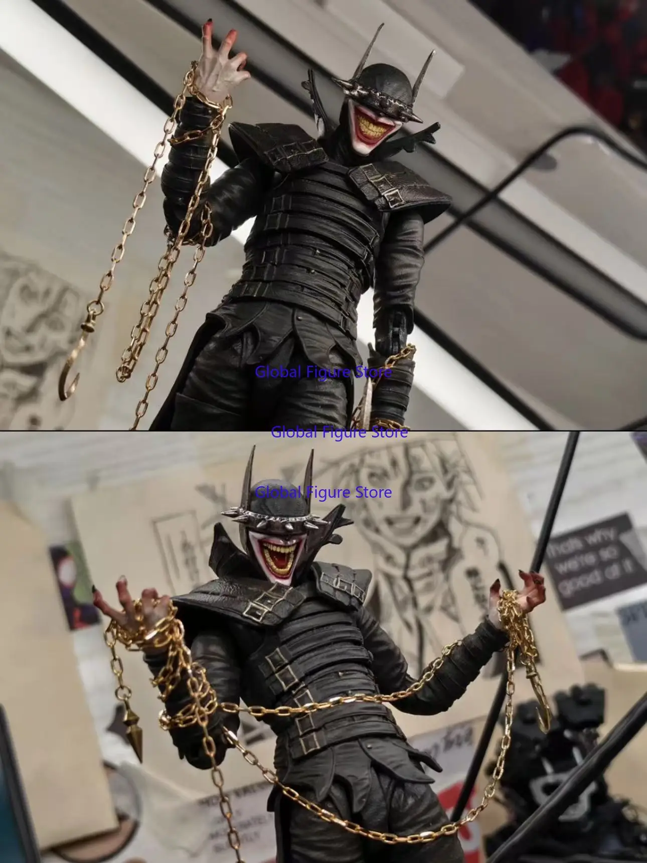 Figura de Acción de Batman Who Laughs de Yuanye Culture Fine Works, Dark Nights: Metal, DC