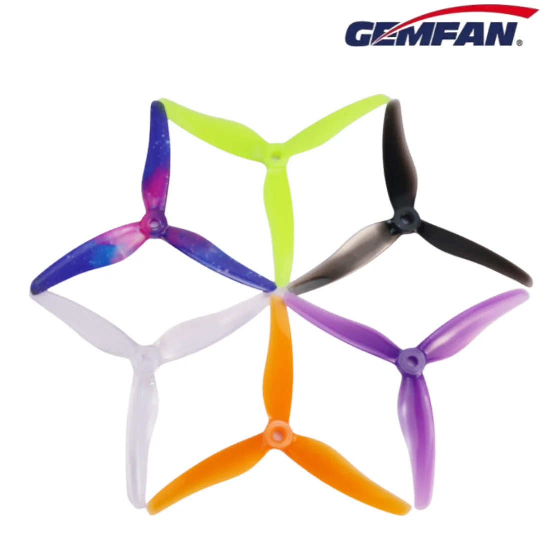 4 paia/8 pezzi Gemfan Hurricane 51433 eliche PC a 3 pale 4CW 4CCW per droni RC FPV Freestyle da 5 pollici parti fai da te