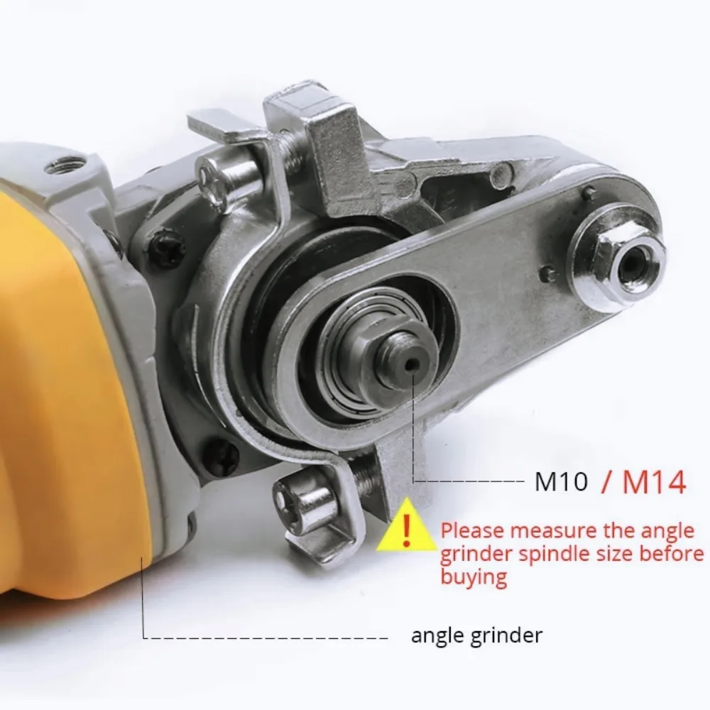 AQ-Angle Grinder Modified Oscillating Tool，Renovator Saw Slotting Machine Multifunction Power Woodworking Tool With Trimmer B