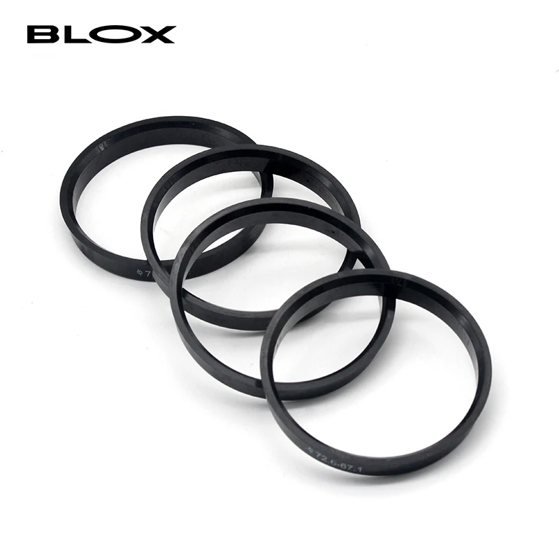 4PCS Hub Centric Ring Car Wheel Bore Center Collar 106.1-67.1 110-67.1 110-78.1 110-100 110-106.1 110-93.1 110-66.1mm