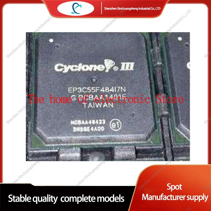 1pcs EP3C55F484I7N    Cyclone  Field Programmable Gate Array (FPGA) IC 327 2396160 55856 484-BGA