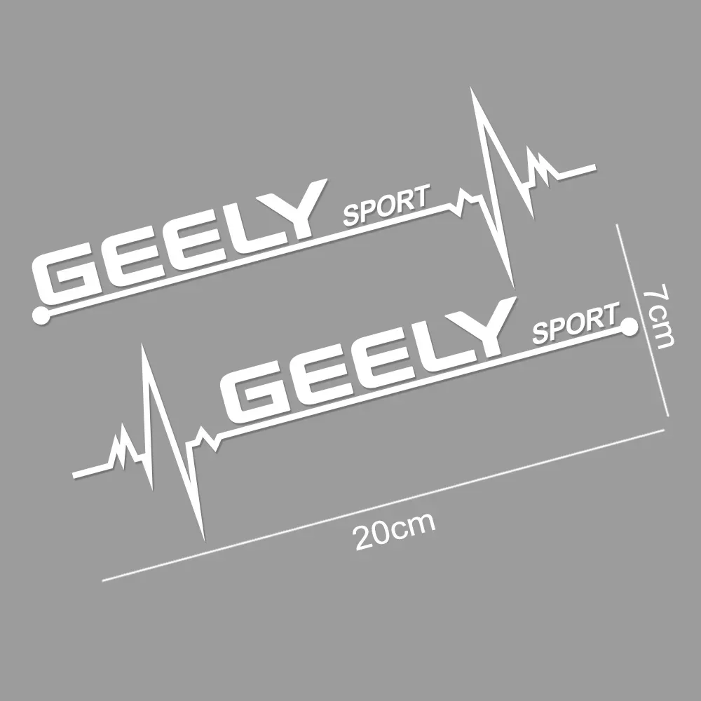 ملصقات نافذة السيارة شارات الفينيل لجيلي GC6 GC9 EMGRAND EC7 EC8 CK أطلس CK2 CK3 GT العالمي اكسسوارات السيارات التصميم ديكور