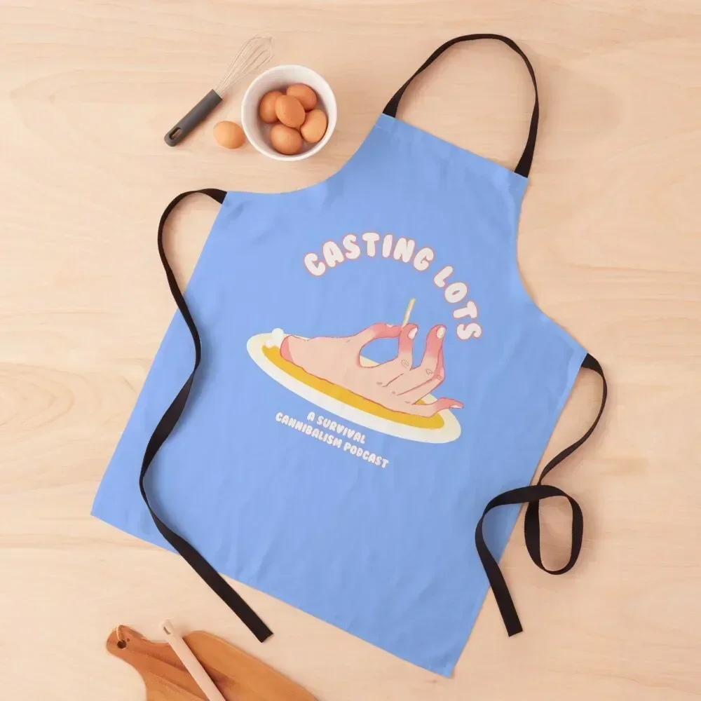 

Casting Lots Logo Apron For Women Utensils For Kitchen Christmas gift professional kitchen Apron