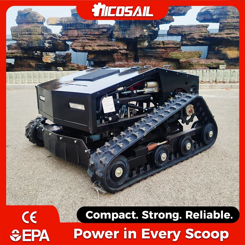 

CE RoHS Certified HB800 Remote Control Lawn Mower 800mm Cutting Width for EU Garden