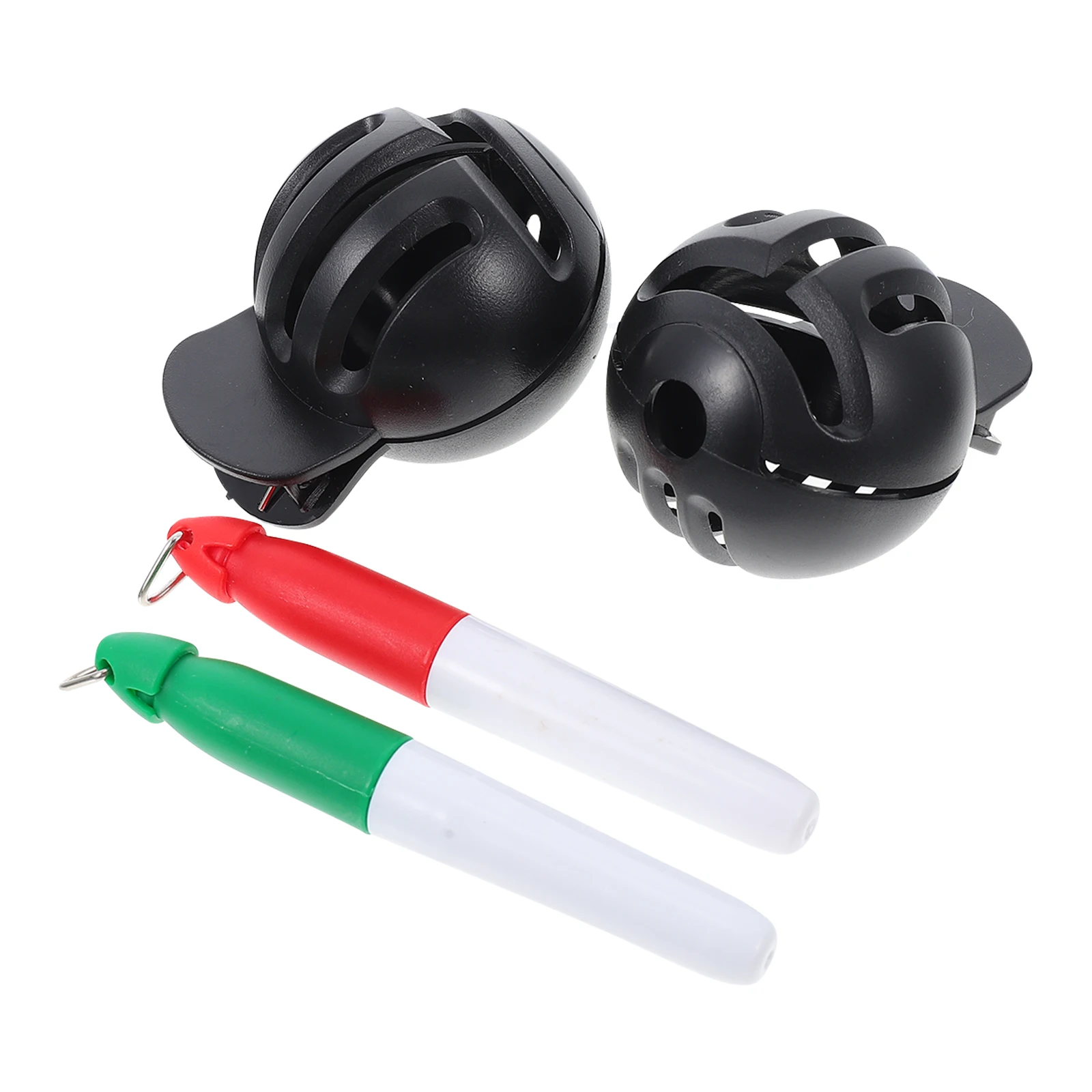 

Golf Liner Ball Marker Clip Type Alignment Tool Stencil Pen ABS Durable Golfs Accessories Outdoor Course Present