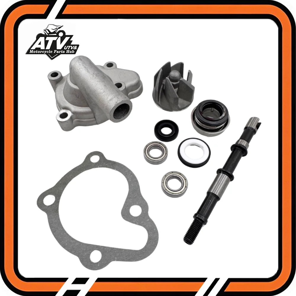 

172 мм 9 шт. комплект для восстановления водяного насоса, уплотнения и прокладки для 172 мм GY6 250CC CN250 CH250 CF250, комплект сменных подшипников в сборе насоса