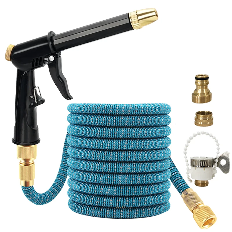 

Heavy Duty Retractable Car Wash Hose, High-Pressure Water Gun, Gardening Water Pipe, Used For Gardening And Outdoor Cleaning