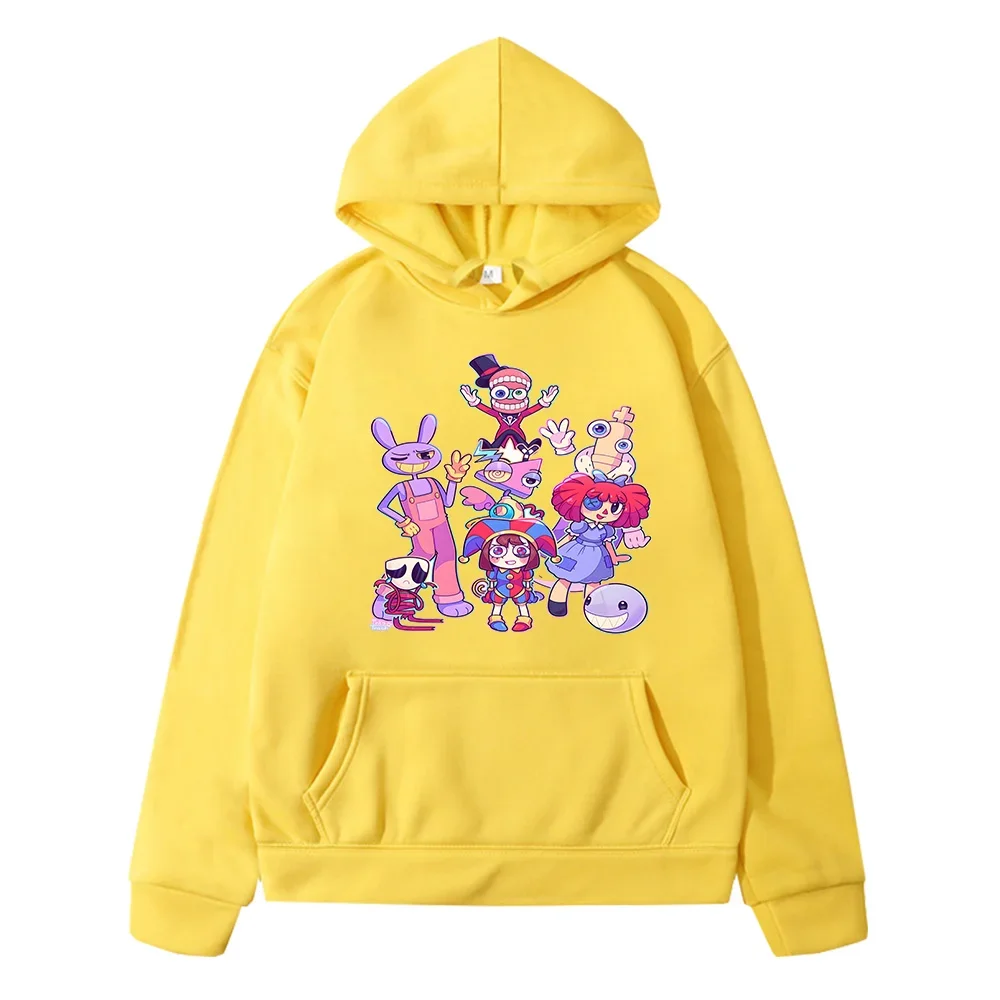 Hoodies Boys Girls The Amazing Digital Circus Pullovers Spring Fashion Clothes Kids Cartoon Long Sleeve Child Sweatshirts Tops