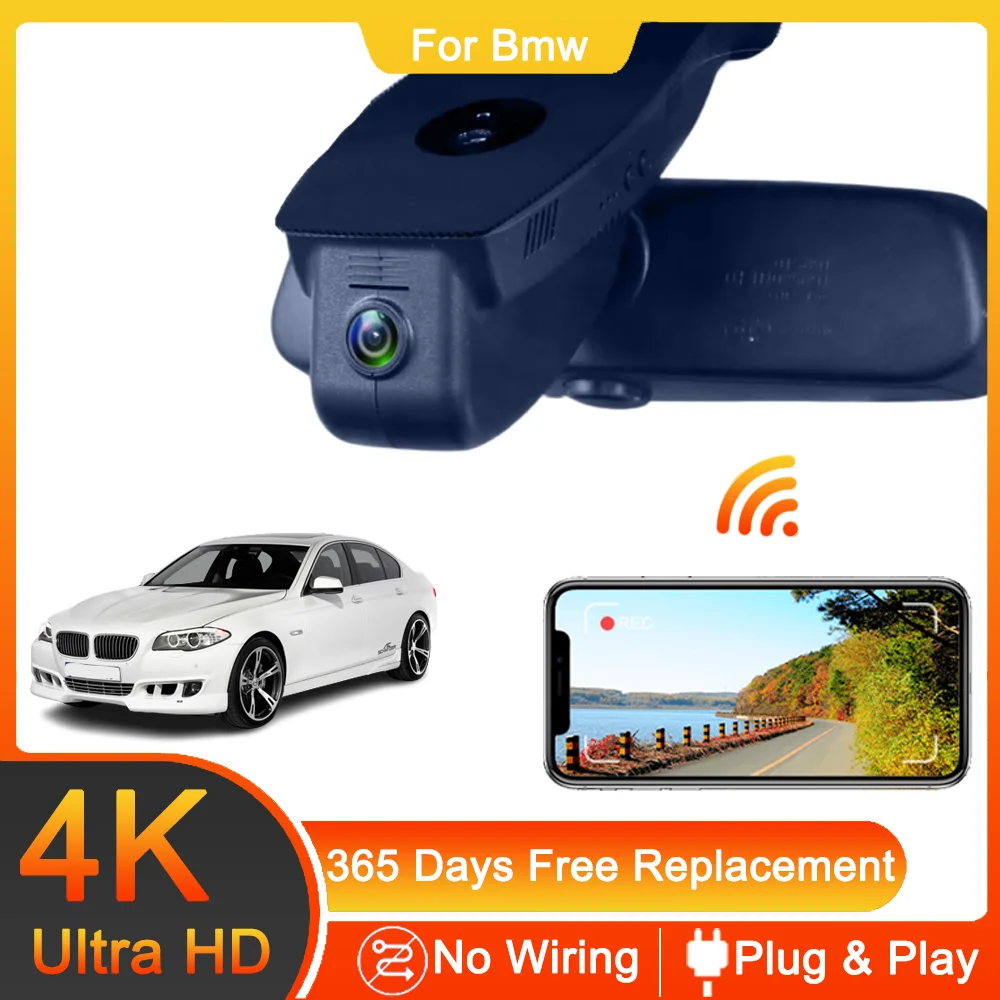 

For BMW 1 3 5 6 7 Series I3 I01 Front and Rear 4K Dash Cam for Car Camera Recorder Dashcam WIFI Car Dvr Recording Devices