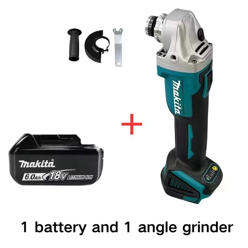 Makita DGA504 18V borstelloze lithium-elektrische haakse slijper Oplaadbare polijstmachine Snijmachine Hoog vermogen
