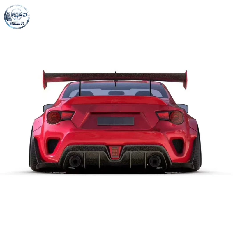 Body Kit for Toyota 86 Subaru BRZ Robot Design Front Bumper Rear Bumper Hood  Facelift Parts
