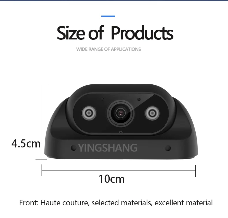 HD 1080P Heavy Duty Backup Camera for Forklifts & Trucks – Waterproof, Wide Angle, Night Vision Reverse Camera image
