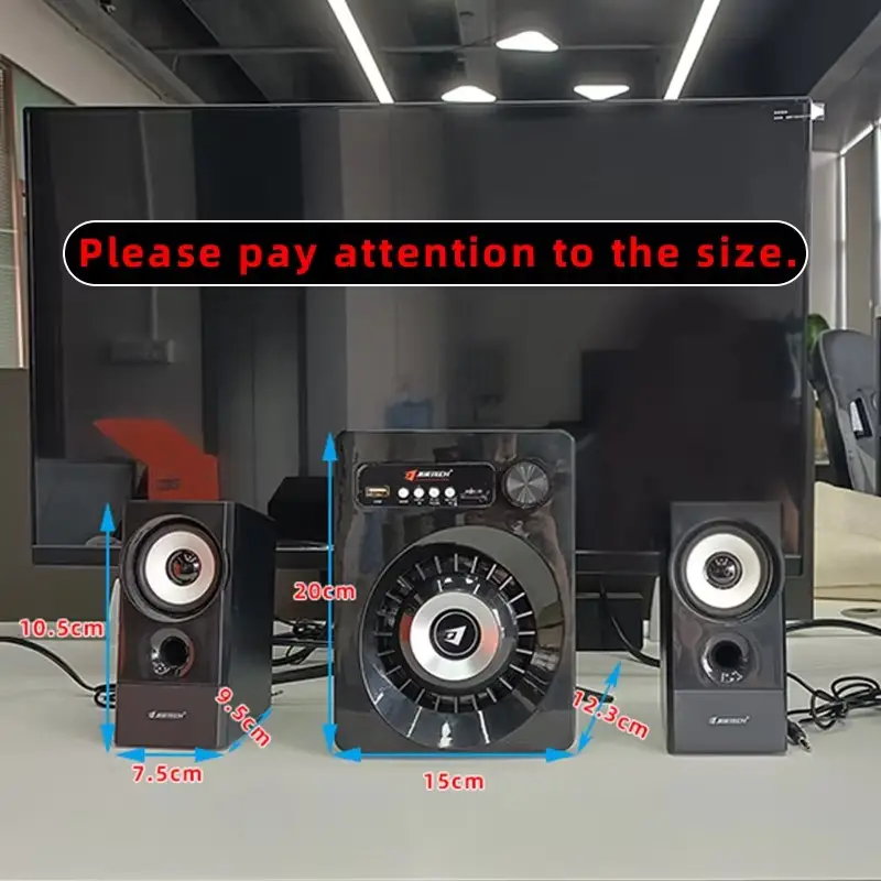 SBK-8010 뜨거운 판매 현대 디자인 2.1 크리 에이 티브 PC USB 스피커 홈 시어터 컴퓨터 스피커 3D 서브 우퍼 블루투스 스피커