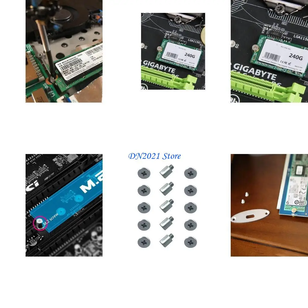 F3KE For Gigabyte  for M.2 Motherboard Hand Tool Mounting Kits Accessories