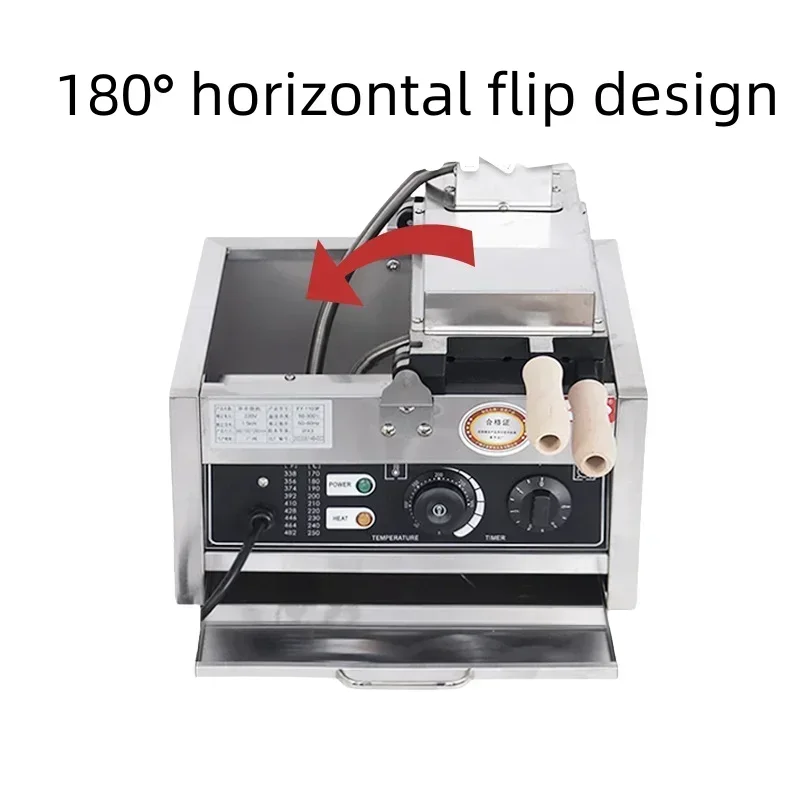 

Exquisite 110V/220V Electric Bubble Waffle Machine Double Gas Bubble Stringing Machine