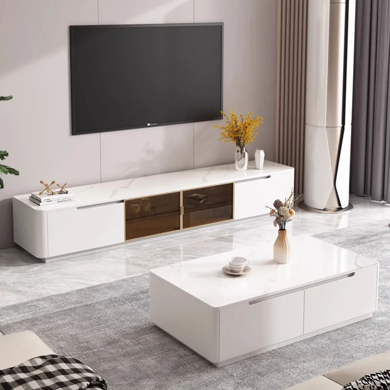 

Luxury Floor Tv Stands Nordic Pedestal Monitor Computer Wall White Lowboard Tv Stands Simple Muebles Hogar Modern Furniture