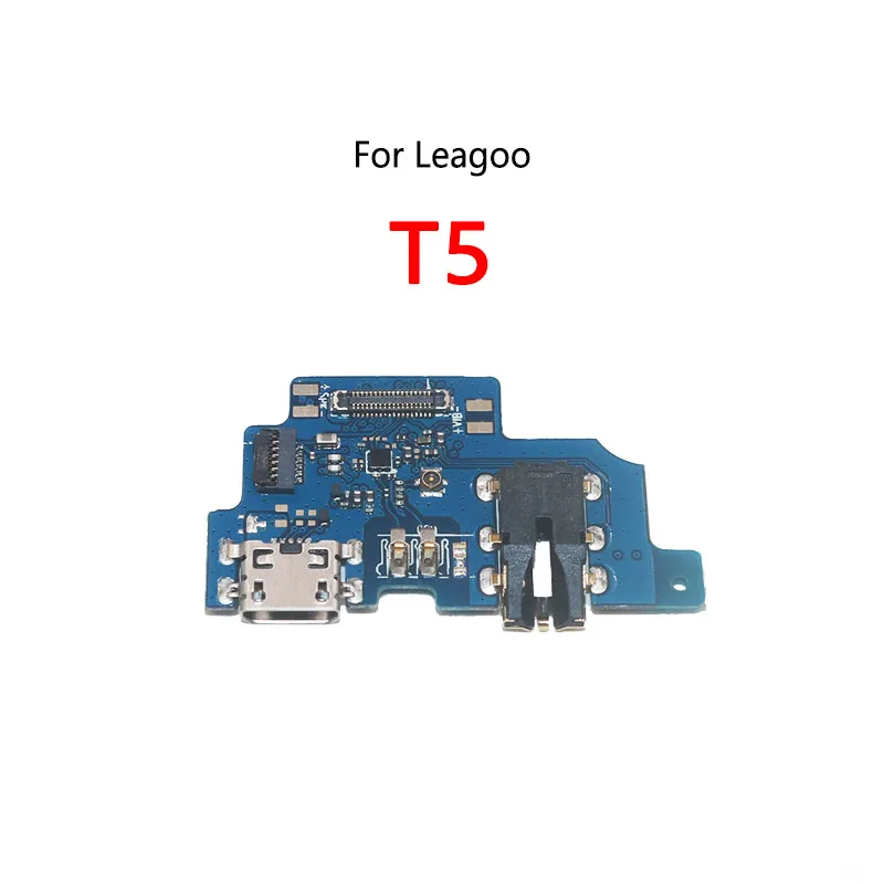 USB Charging Dock Connector Port Socket Jack Plug Charge Board Flex Cable For Leagoo T5 S10 X Power 5 KIICAA MIX