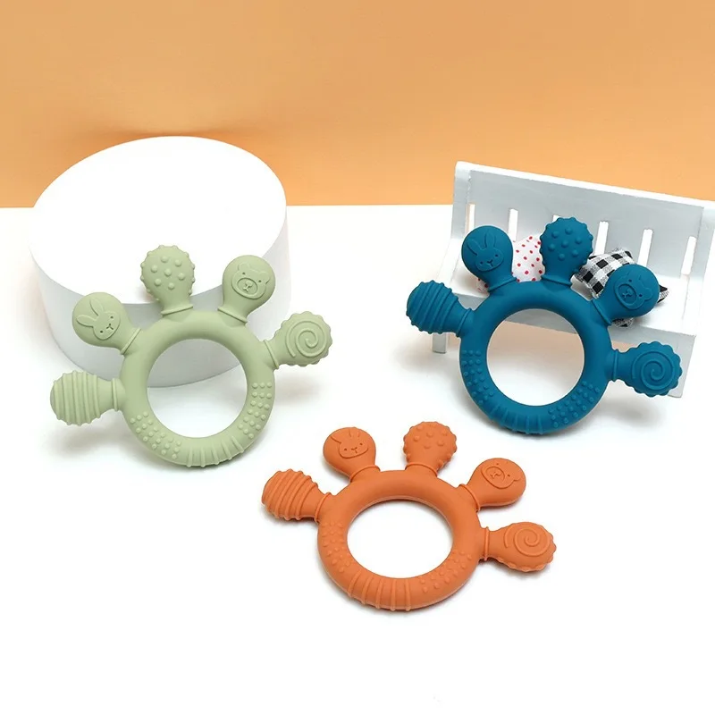 Силиконовая зубная паста для детских ладоней, браслет для шлифовки зубов, успокаивающий клей для кусания, против укусов пищевых продуктов, против еды, для рук