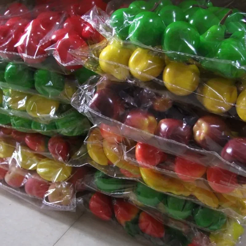 20Pcs Simulated Fruit Mini Small Fruit Model Simulated Fruit and Vegetable Set Fake Fruit Props Decorative Accessories