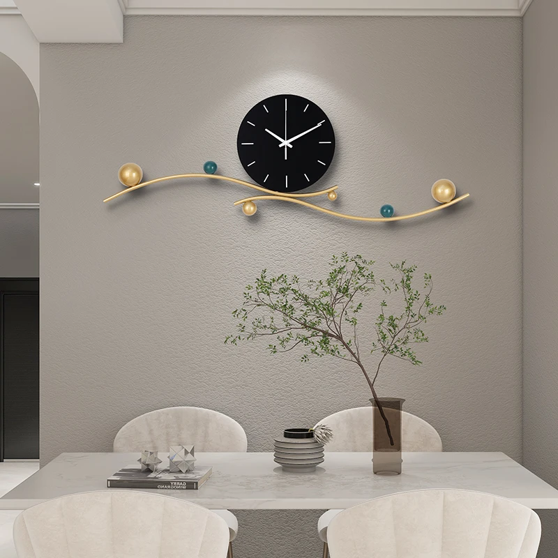 Swing Design Silent Quartz Wall Clock Decor For Living Room Bedroom Modern Luxury Trendy Home Wall Art Gift