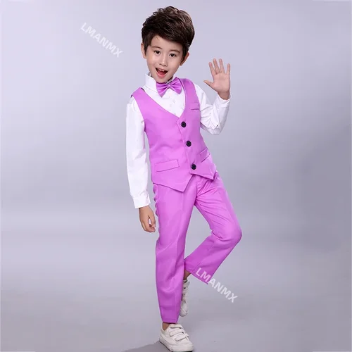 Imagen 2 del producto Trajes de baile de Jazz para niños, trajes coloridos de manga larga para escenario, ropa de baile para fiesta de actuación, traje, ropa de baile