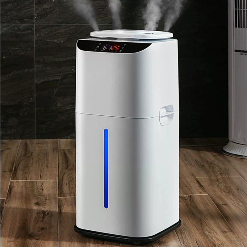 27L Humidifiers Large-Capacity Humidifier Industrial Commercial Heavy Fog Sprayer Floor-Mounted Ultrasonic Intelligent Constant