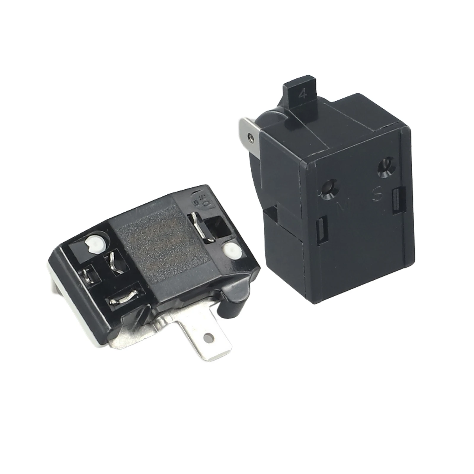 1 Set Refrigerator PTC Starter Relay Replacement Compressor Overload Protector For Mini Fridges Coolers Easy To Install
