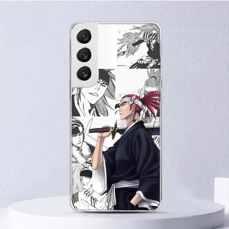 Ichigo Kenpachi Bleach Anime Soft Case For Samsung Galaxy S24 S23 S22 S21 Ultra S20 FE S10 Plus Phone Cover S9 S8 + S10E Funda C