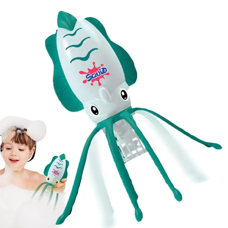 

Squid Toy Realistic Electric Squid Shower Bath Toy Interactive Summer Bath Toy For Kids Floating Water Toy Octopus Pool Toys For