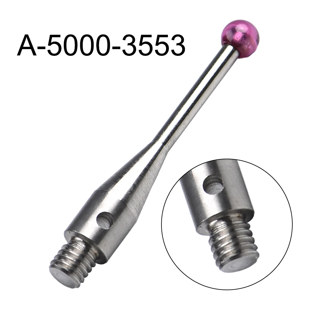 หัววัดระบบสัมผัสหัววัด A-5000-3553 M3อุปกรณ์คอมพิวเตอร์นำทางตรงกลางยาว21มม. ยาว3มม. สำหรับผลิต