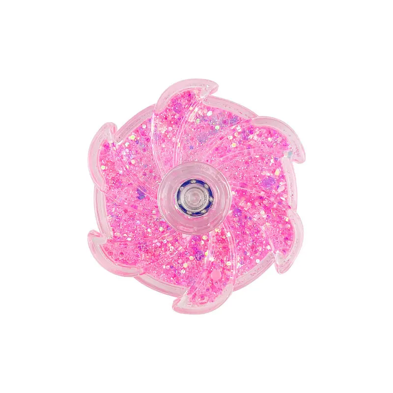 Fidget Spinner, szeleszczący, przenośny, wysokiej prędkości obrotowej, wirujący żyroskop, kolorowy, cekinowy prezent na biurko zabawka antystresowa