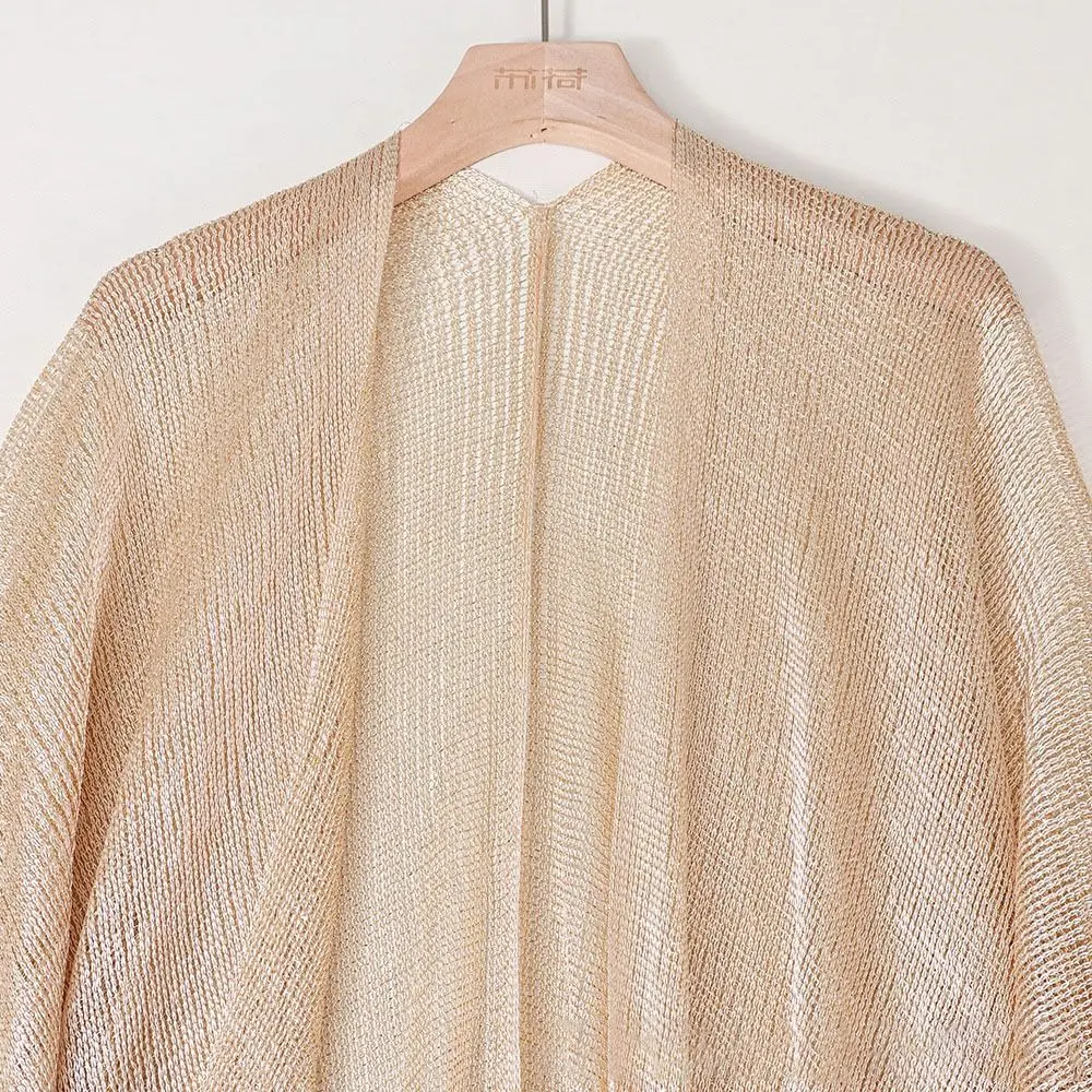 

Новая мода однотонная женская шаль с блестящими кисточками пальто куртки накидки вечерняя накидка для выпускного вечера для женщин и девочек