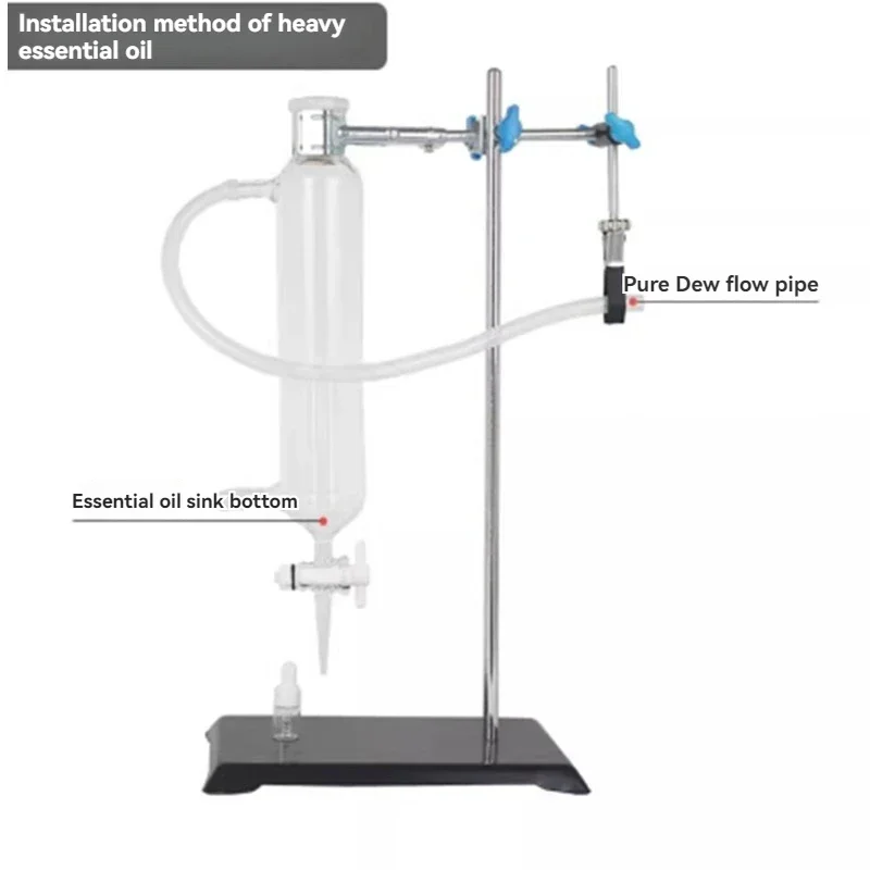 Nouvelle Machine d'extraction d'huile essentielle, équipement de Distillation, rosée Pure, bois d'agar, Production d'extraction aromatique encore