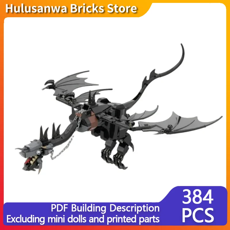 Popular Ring Movie Model MOC Building Bricks Dark Birds And Beasts Modular Technology Gifts Holiday Assemble Children Toys Suit