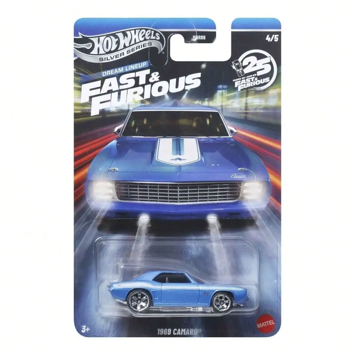 Hot Wheels 1:64 Diecast Alloy Car Fast&Furious,Collectible Simulation Model Toy,Halloween Back To School Gift for Boy Collectors view 4
