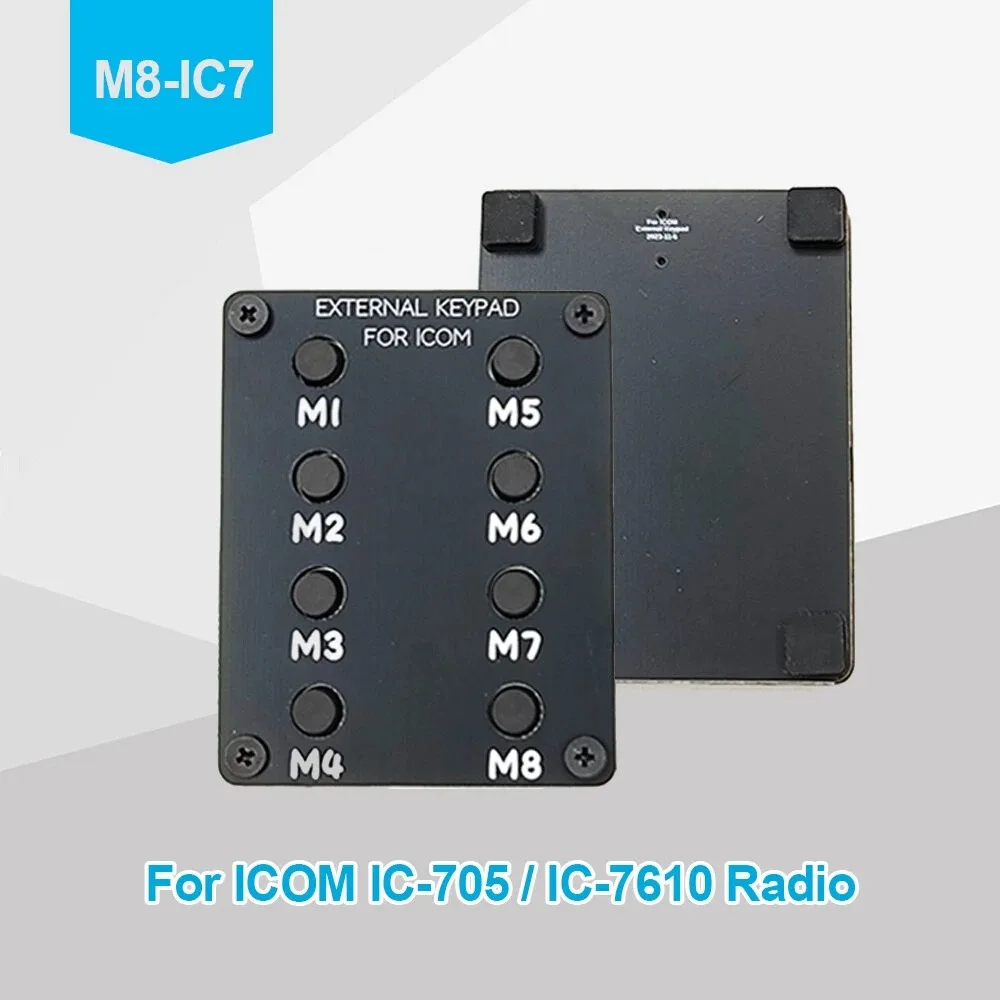 

External Button Wired Shortwave Radio Multifunctional Button Transceiver External Button IC-705 IC-7610 External Keypad