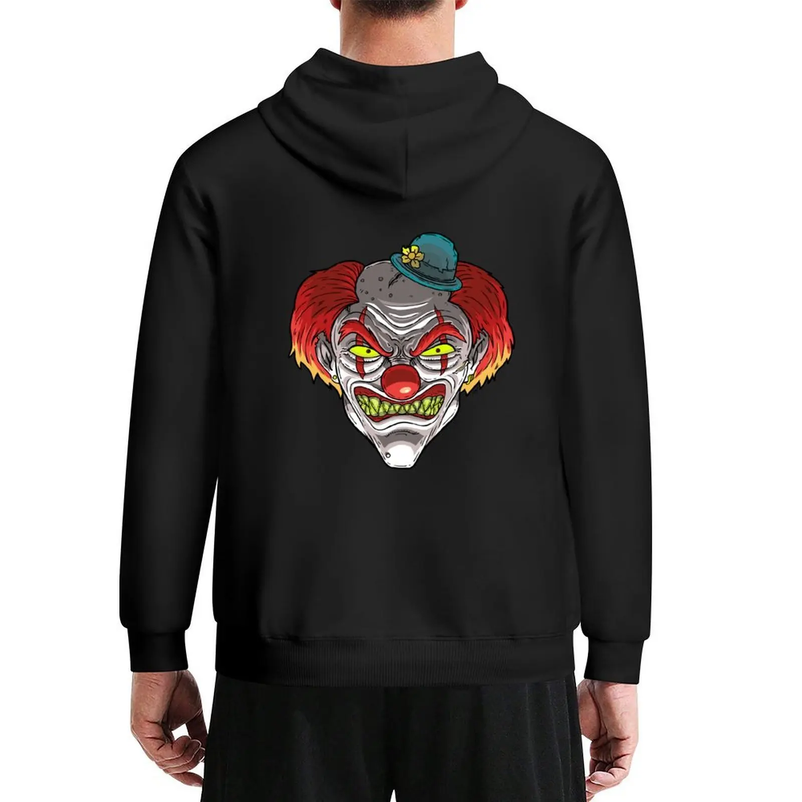

Badass Clown Hoodie men's autumn clothes autumn jacket men korean clothes men's coat anime hoodie
