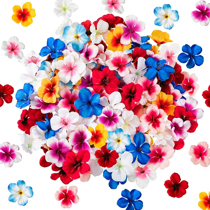 

30/50Pcs Multicolor Artificial Flowers Diy Scrapbooks Candy Box Festival Wreath Craft Home Wedding Decorations Fake Silk Cherry