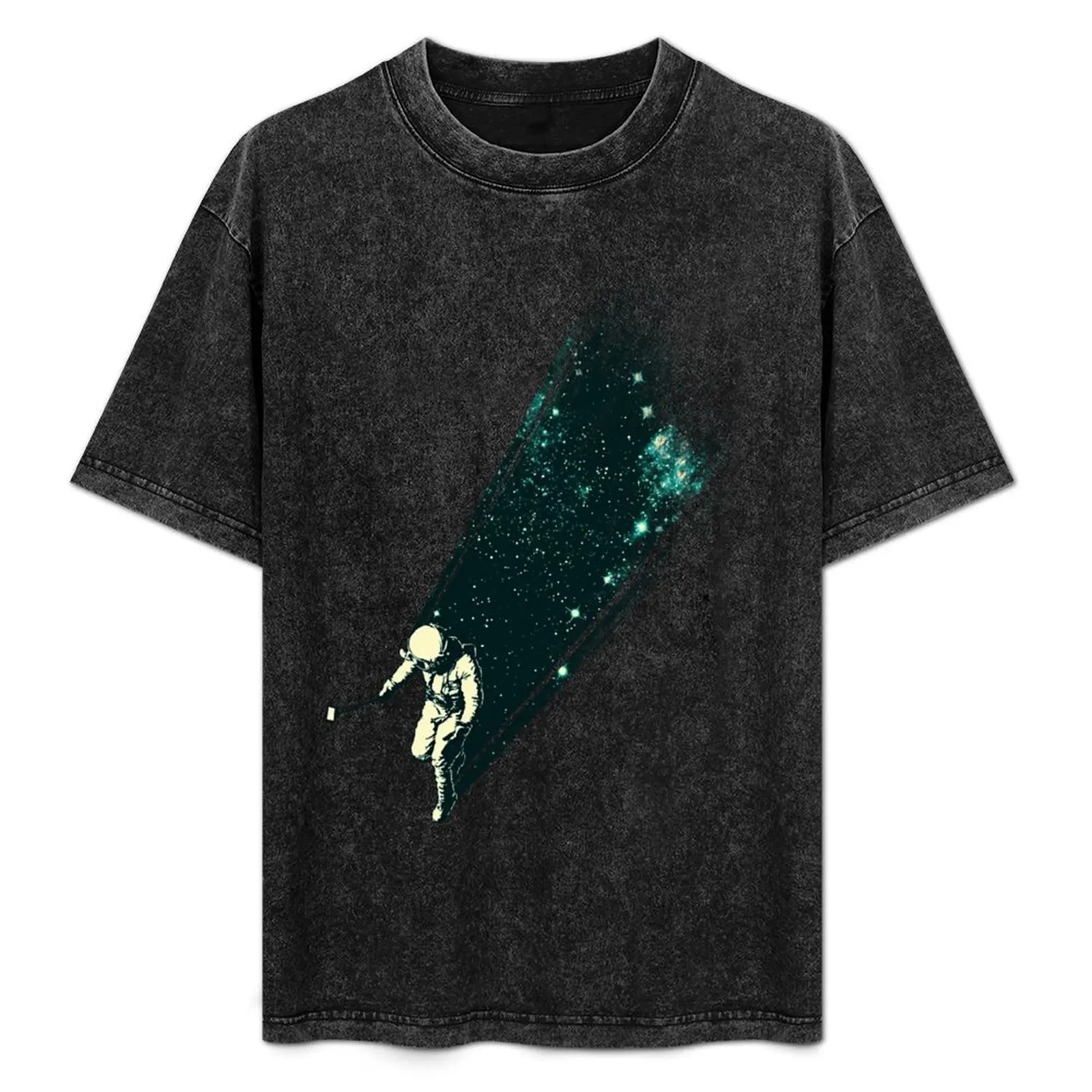 

Cosmic Selfie T-Shirt Stylish Graphic Short Sleeve Top