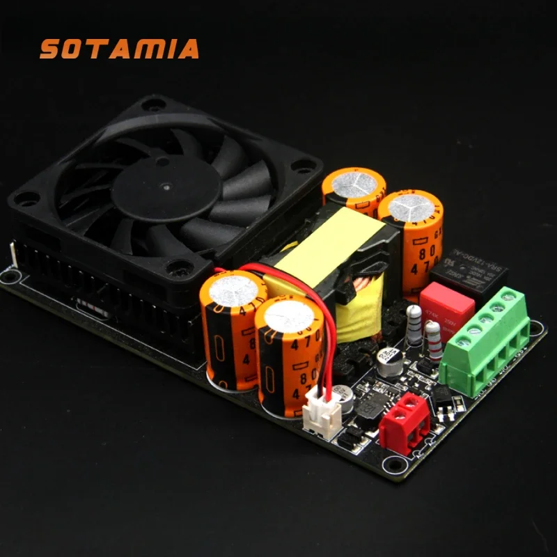 SOTAMIA 1000W IRS2092S HIFI Power Amplifier Audio Board Mono Hifi Digital Sound Amplificador Home Mini Amp Super Stage Amplifier