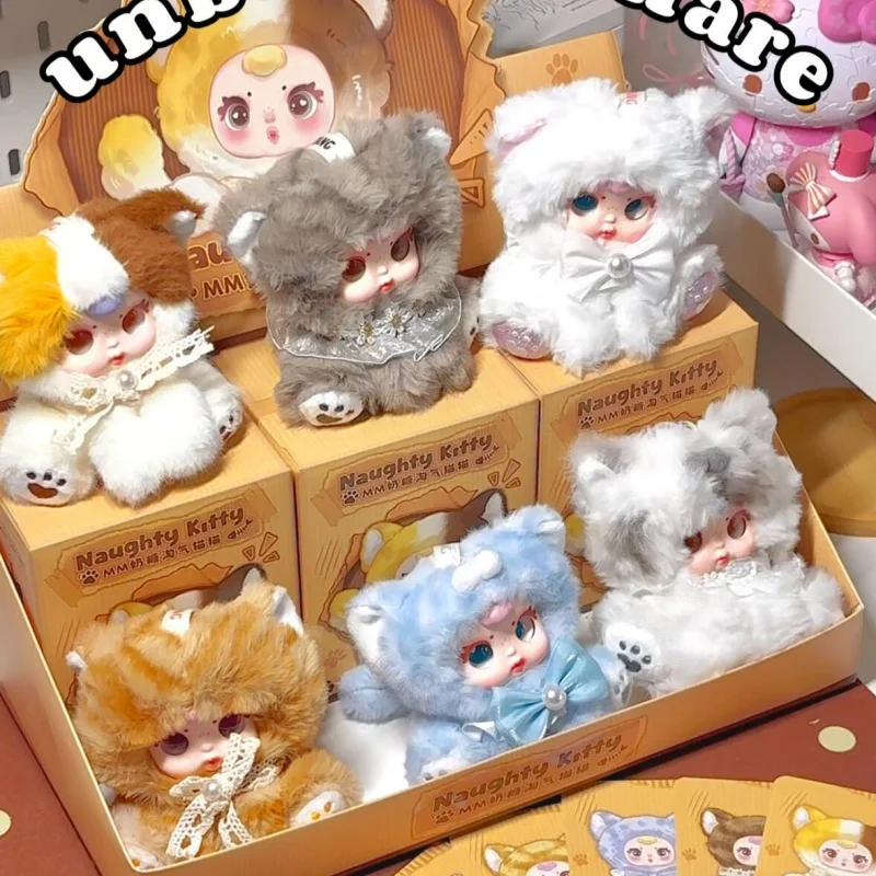 

Новая серия MM Milk Candy Naughty Cat, модная слепая коробка, милая кукла, подвеска, коллекция игрушек, украшение, подарок на день рождения для девочки