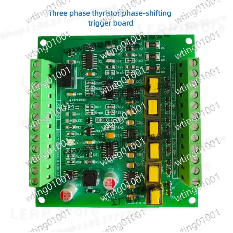 for Three Phase SCR Firing Circuit Board AC Power Regulator Module Voltage Control Trigger Card Industrial Grade High