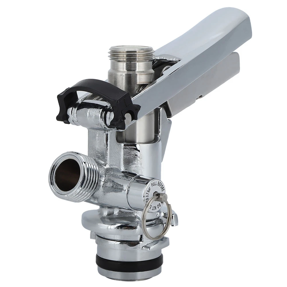 

/8 U Type Stainless Steel Beer Keg Coupler Dispenser Accessory for Home Bar Restaurant Keg Coupler Stainless Steel Keg Coupler