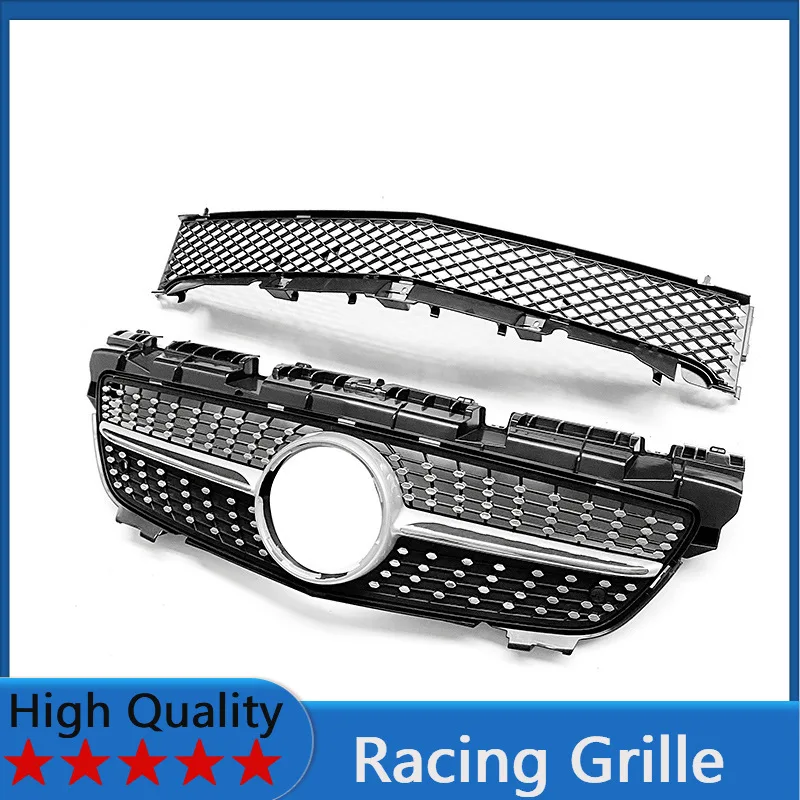 

For Mercedes-Benz SLK-Class R172 2011-2015 Year Racing Grille Front Bumper Grill Body Kit Accessories