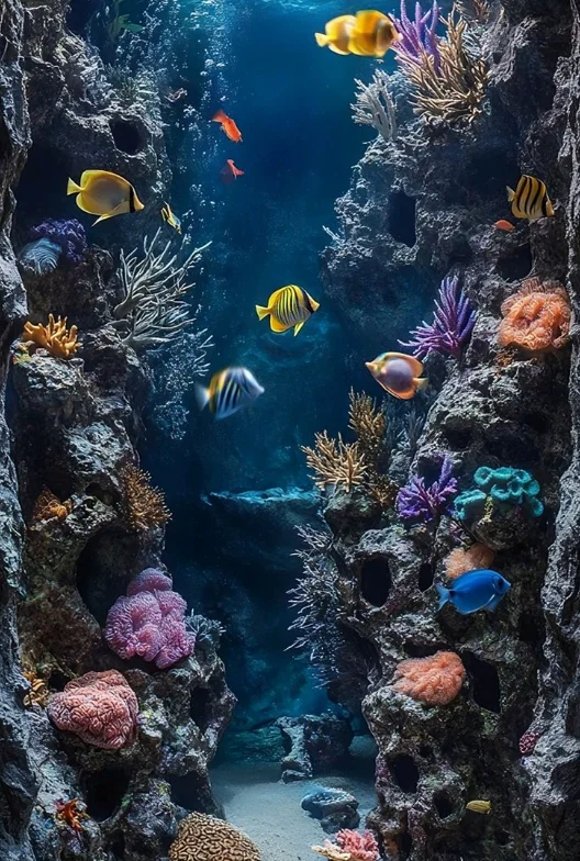 

Пазлы «Рыбы на дне моря» 500/1000/1200/2000 элементов, семейные развивающие игры для игровой комнаты, спальни, подарки