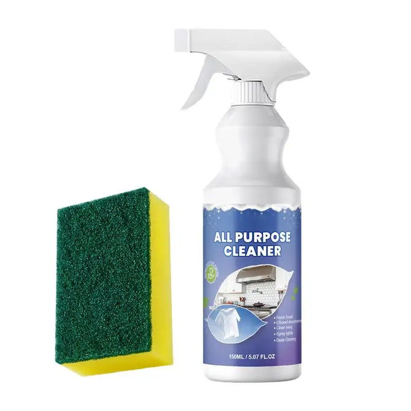 Multifunctional Heavy-duty Spray All-Purpose Cleaner 150ml Heavy Grease Cleaner Kitchen Cleaning Product Safety Foam Cleaner