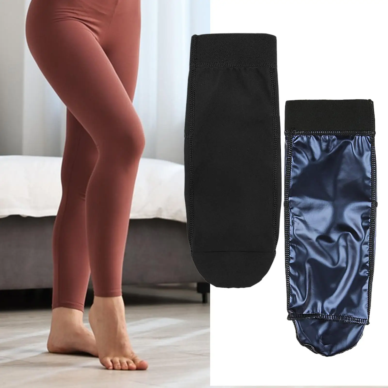 جوارب بيلاتيس النساء حرق الدهون التعرق الجوارب قدم التعرق طاقم للبالغين النساء الرجال تجريب رياضة الرقص المنزل الشاطئ المياه #2