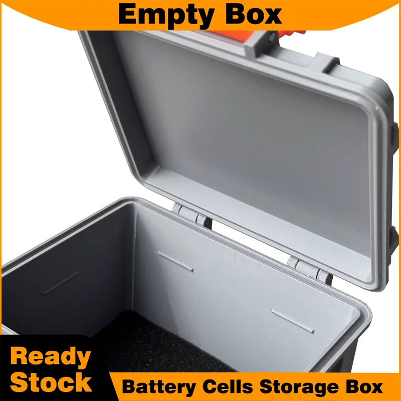 Scatola di immagazzinaggio batteria Organizzatore PETG con supporto per celle a 20 fori per batterie 18650 21700 Scatola vuota per riporre celle della batteria