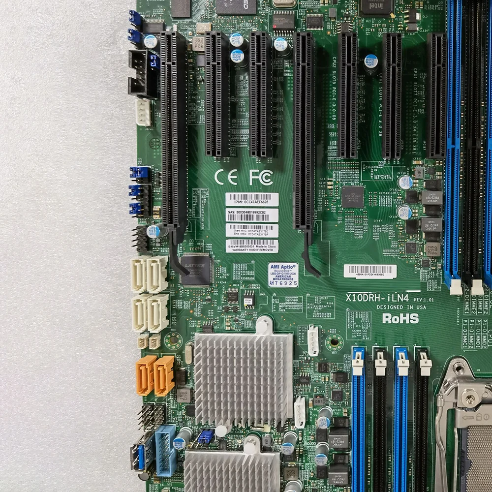 For Supermicro X10DRH-ILN4 server mainboard X99 dual LGA 2011 supports E5-2600 V3/V4 image 3